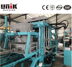 Автоматичне обладнання для виготовлення пустотілих блоків