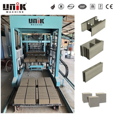 Автоматична машина для виготовлення цементної цегли