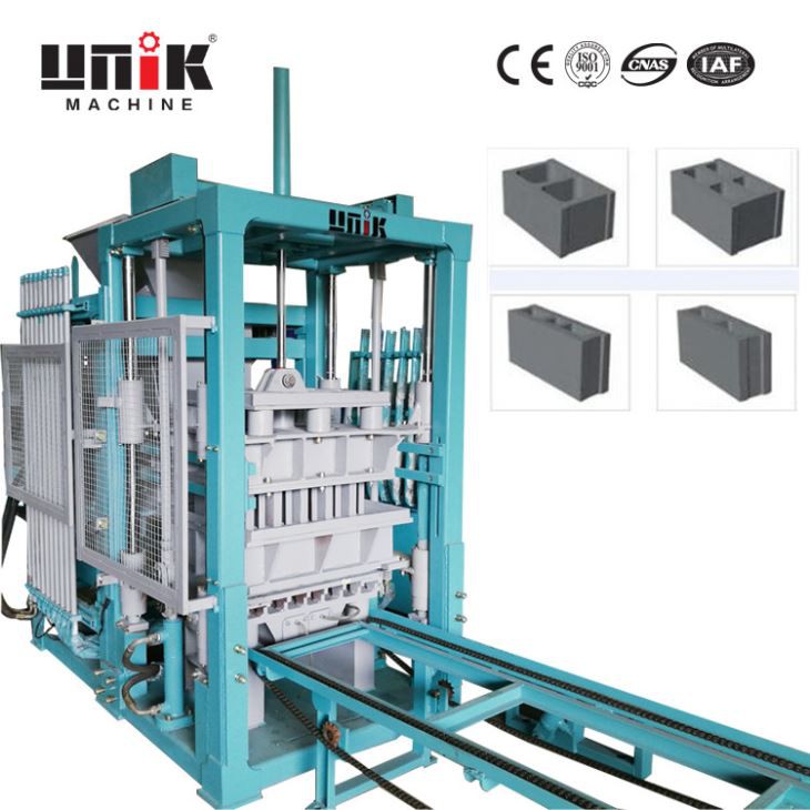 Маленька машина цементної цегли Маленька машина цементної цегли