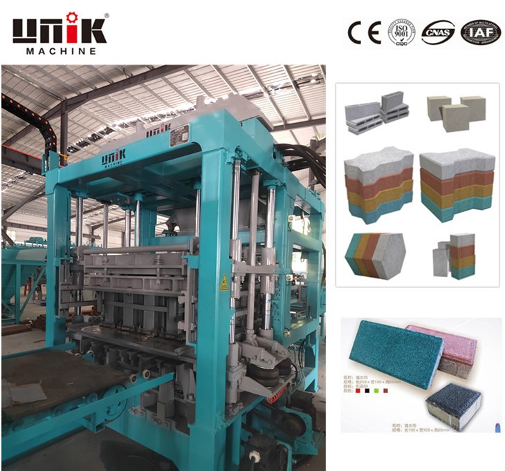 Машина для виготовлення бетонної цегли