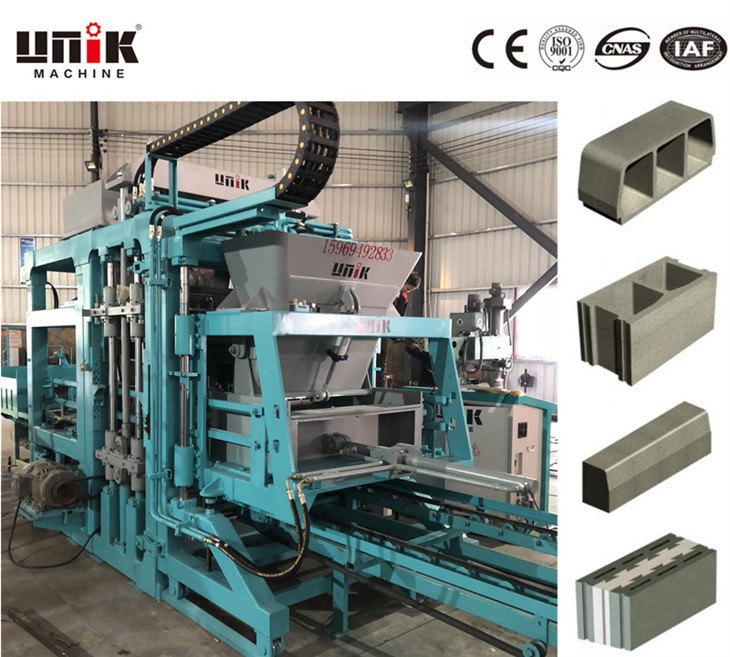 Машина для виготовлення цементних блоків