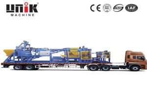 Мобільна машина для виготовлення бетонних блоків