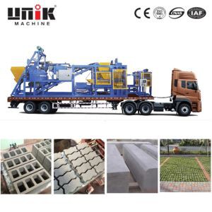 Машина для виготовлення рухомих блоків