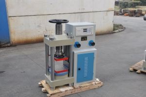 Машина для гідравлічного випробування міцності бетонних блоків